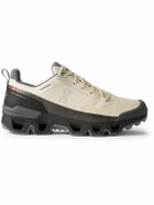 ON - Cloudwander Waterproof Rubber-Trimmed Mesh Trail Running Sneakers - White