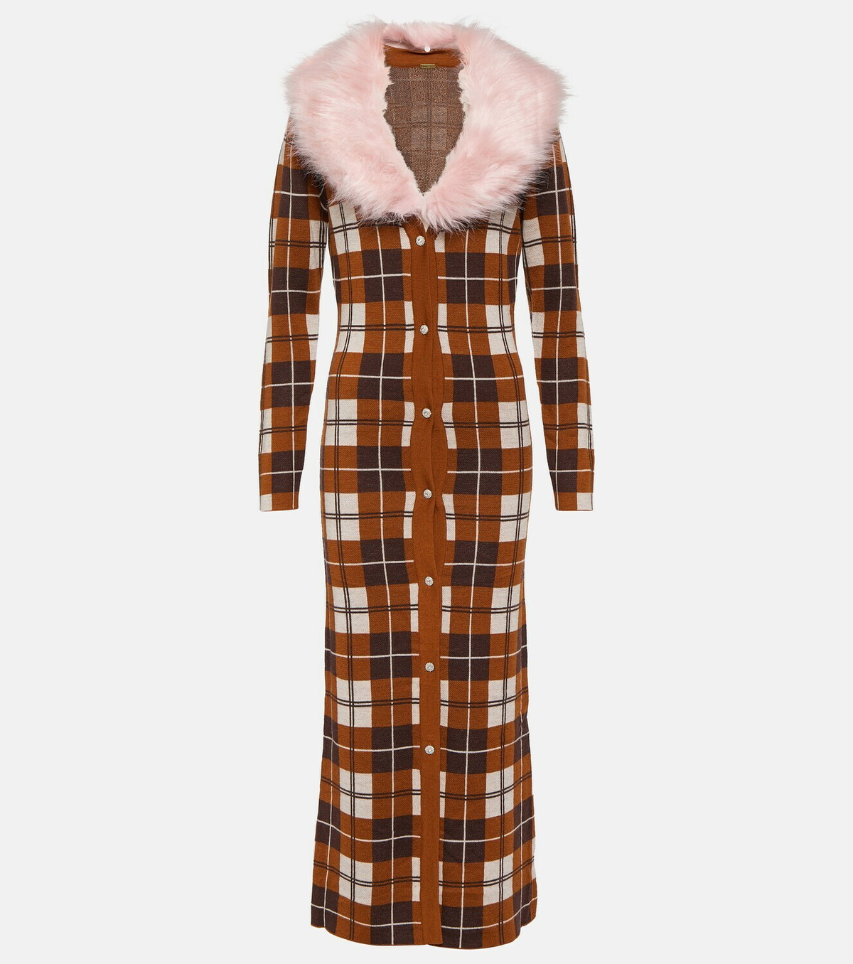 Dodo Bar Or Ravid jacquard wool midi dress