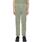 John Elliott Green Loose Stitch Lounge Pants