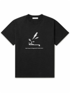 GENERAL ADMISSION - Regenerate Printed Cotton-Jersey T-Shirt - Black