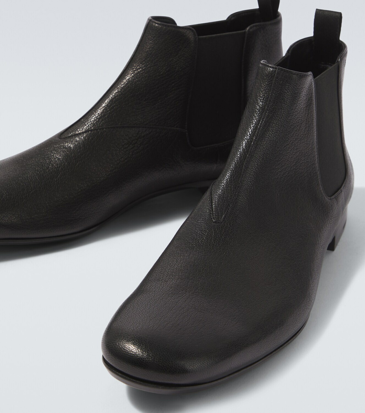 Prada Leather Chelsea boots