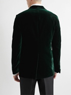 TOM FORD - Shelton Slim-Fit Velvet Tuxedo Jacket - Green