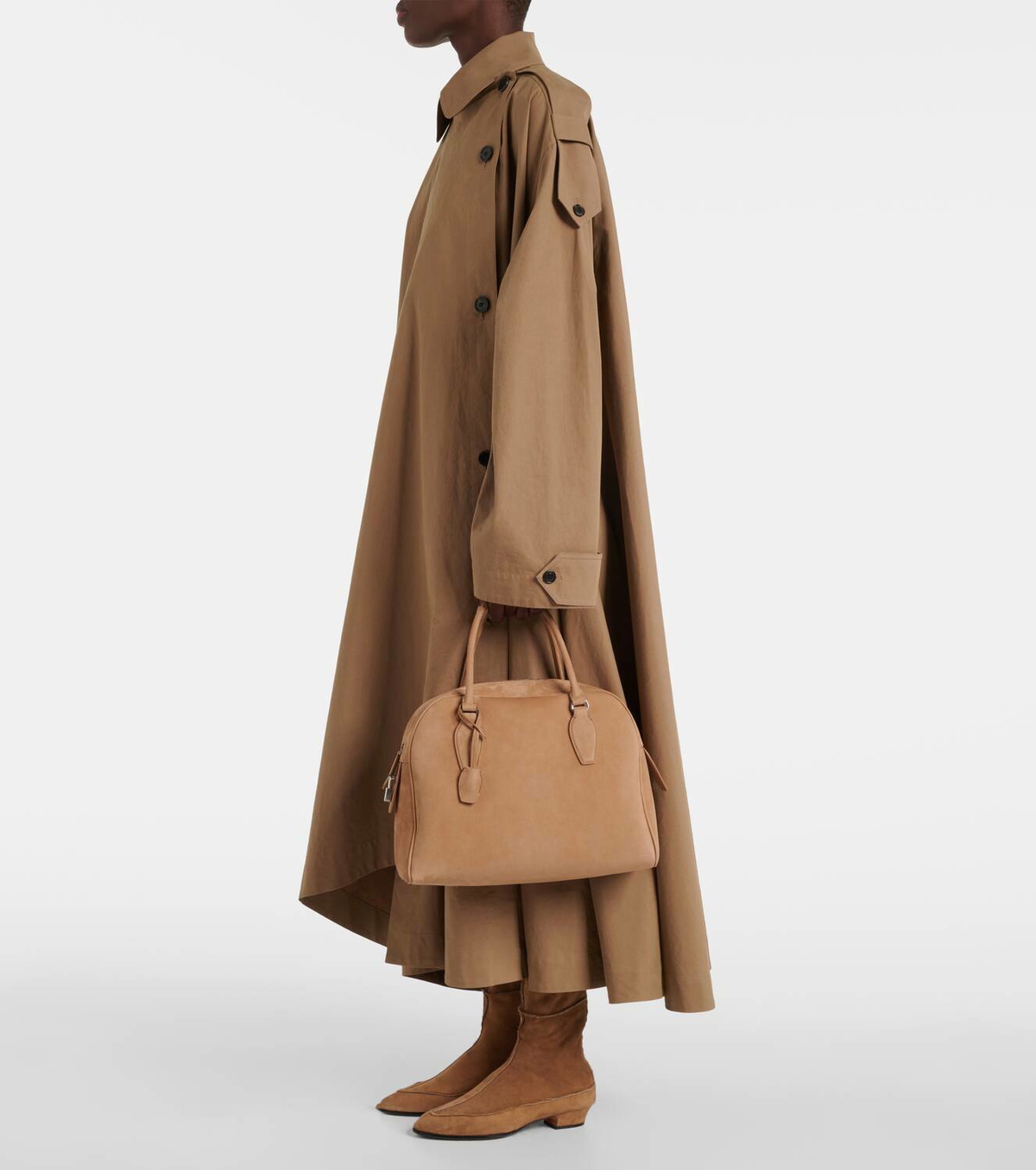 The Row India 12.00 suede tote bag The Row