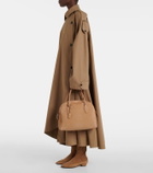 The Row India 12.00 suede tote bag