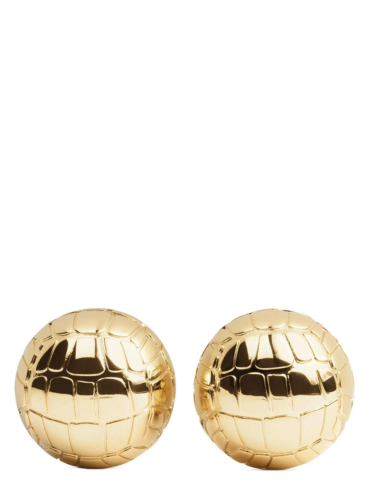 Jacquemus Gold Le Chouchou 'Les Boucles Croissant' Earrings