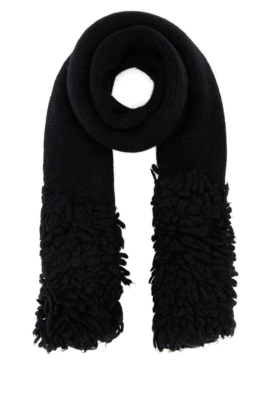 Photo: Loewe Black Alpaca Blend Scarf