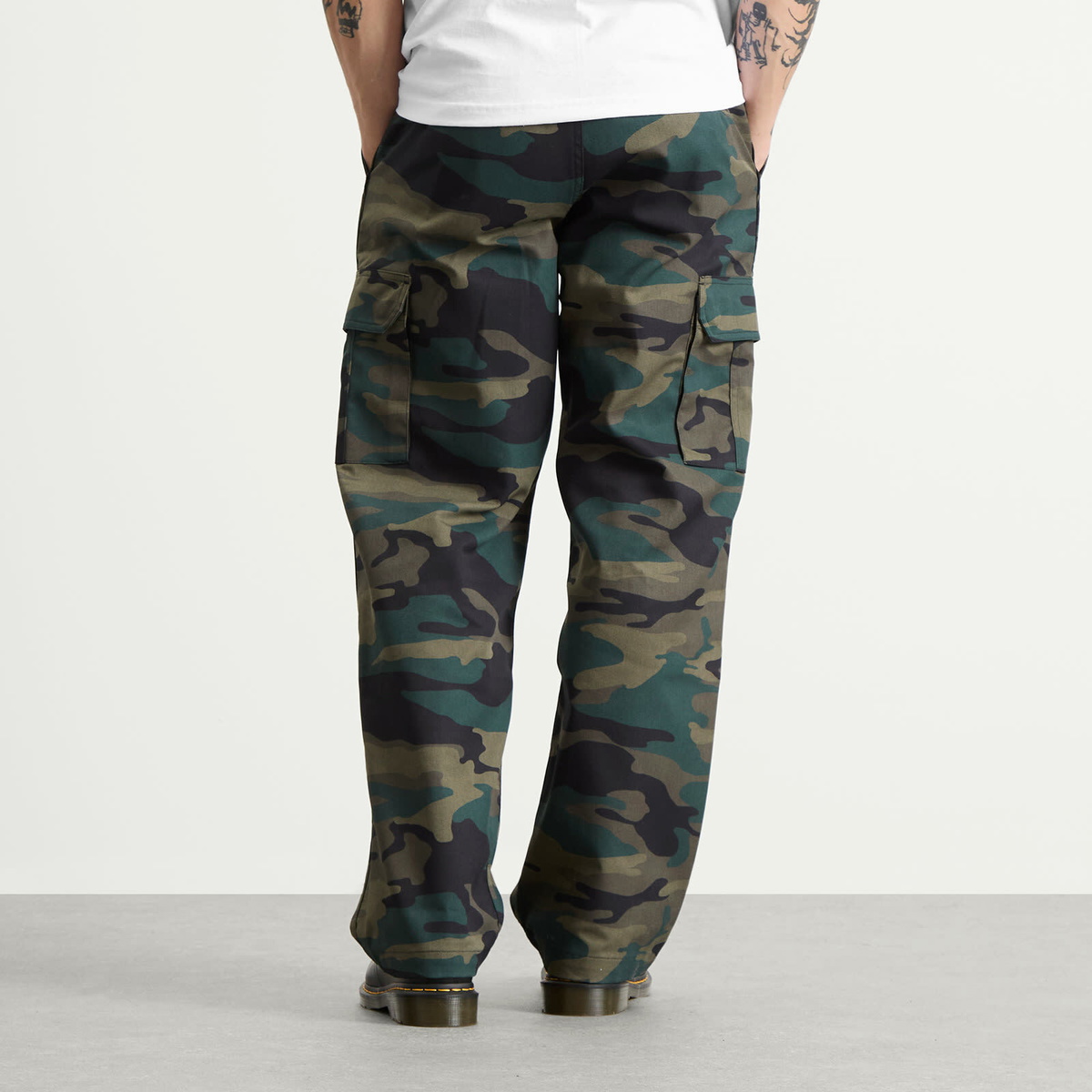 Randy's Garments Men's Randy’s Garments  Cargo Pants in Woodland Camo Twill