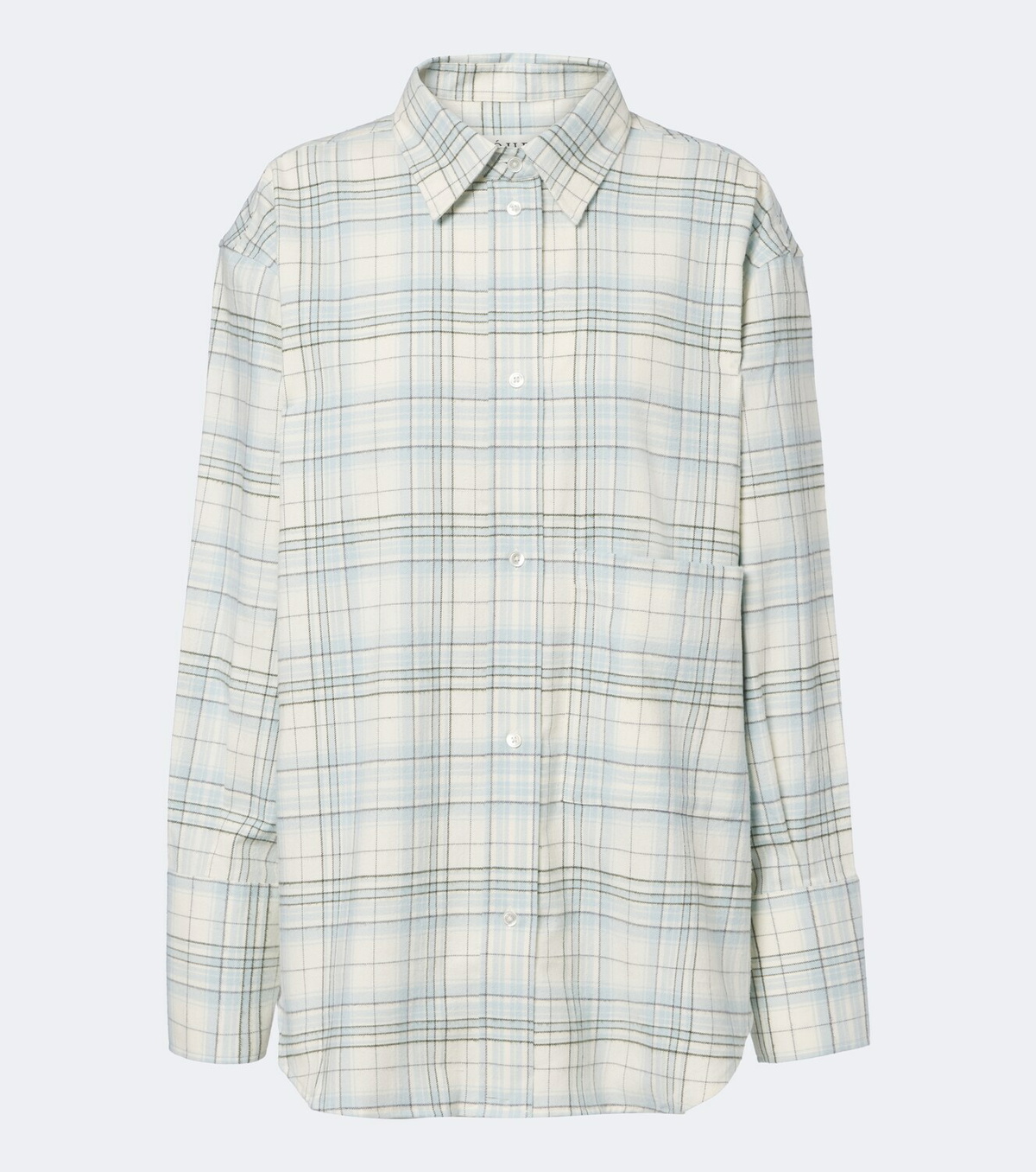 Róhe Checked cotton shirt
