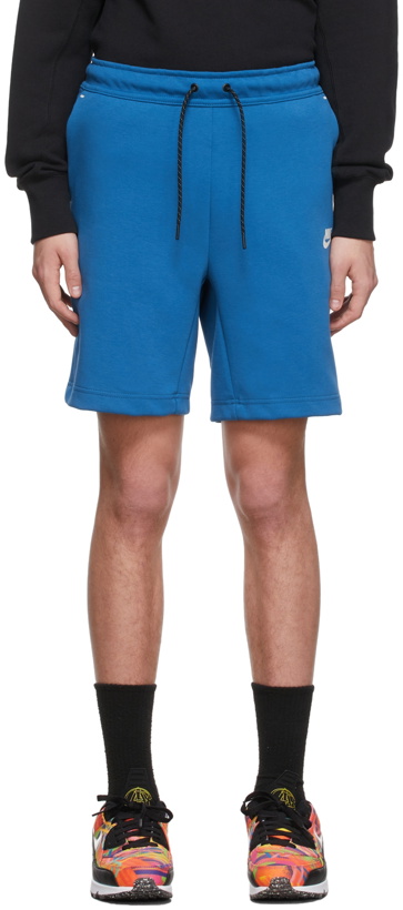 Photo: Nike Blue Cotton Shorts