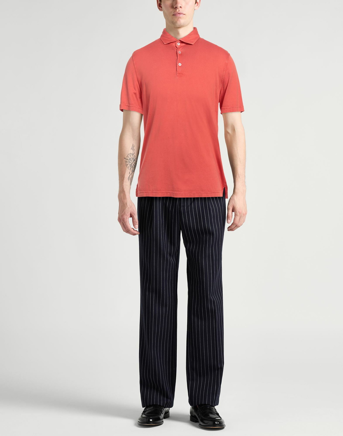 Fedeli Mens Polo shirt Coral