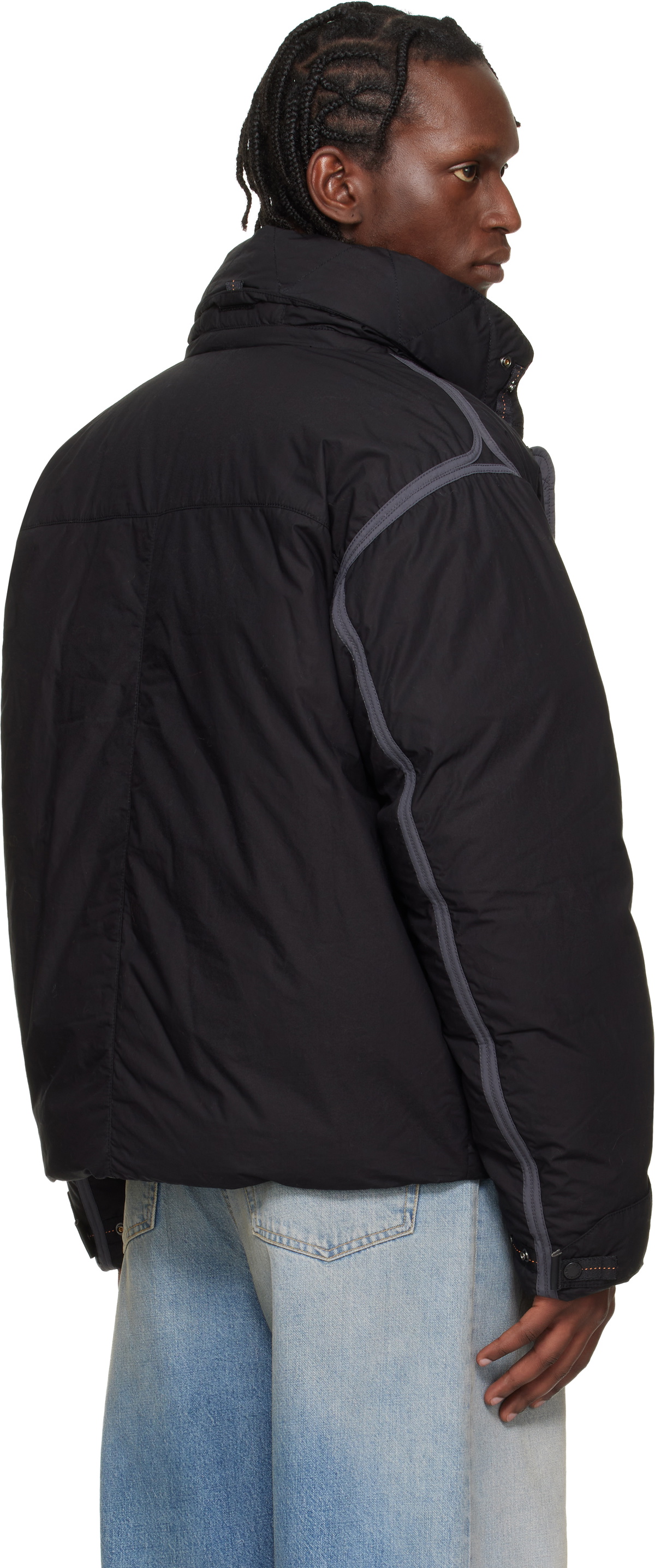 Parajumpers Black Yari Short Down Jacket