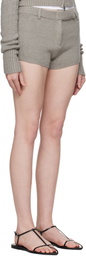 Aya Muse Gray Ivy Shorts