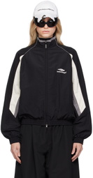 Balenciaga Black 3B Sports Icon Track Jacket