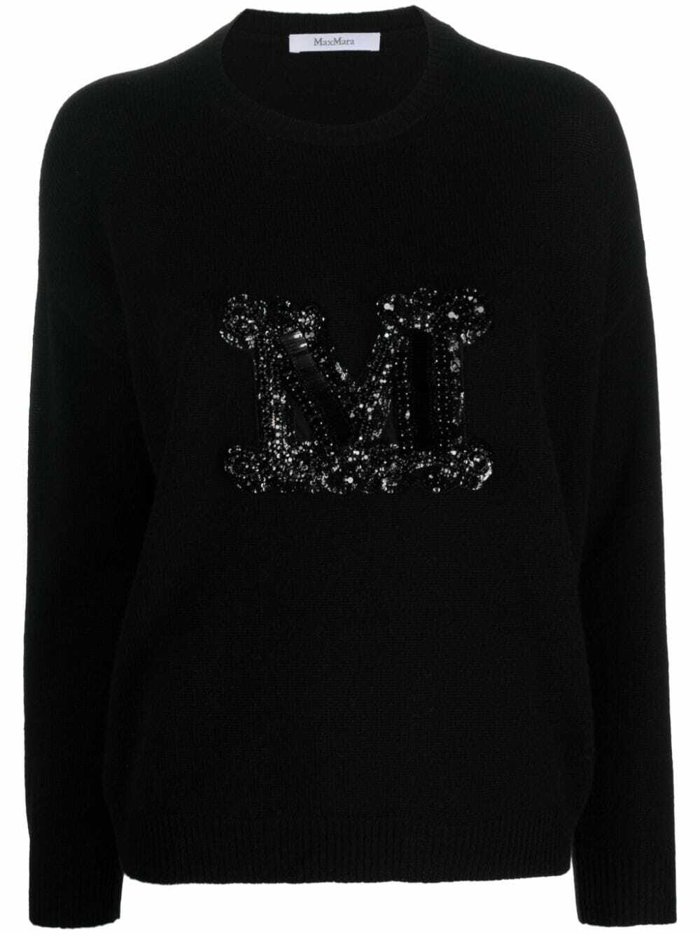 MAX MARA - Logo Wool Sweater Max Mara