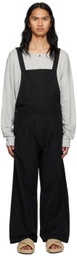 Jan-Jan Van Essche Black Dungarees#3 Overalls
