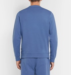 Oliver Spencer Loungewear - Harris Fleeceback Cotton-Jersey Sweatshirt - Light blue