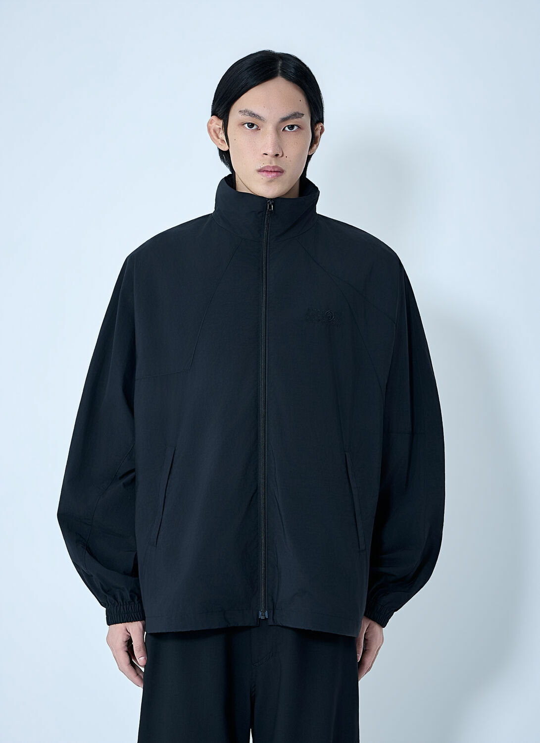 MM6 Maison Margiela High-Neck Zip-Up Jacket