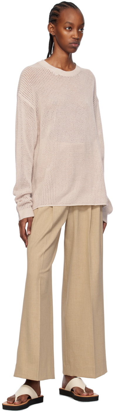 by Malene Birger Beige Cymbaria Trousers