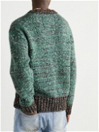MANAAKI - Koro Merino Wool-Blend Sweater - Green