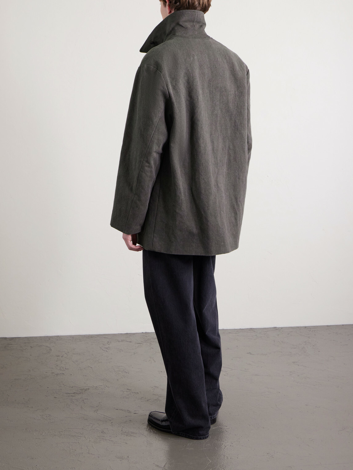 Kaptain Sunshine - Cotton and Hemp-Blend Coat - Black