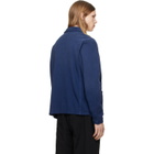 Polo Ralph Lauren Blue Moleskin Utility Overshirt