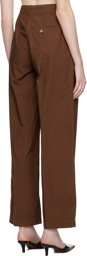 HOPE Brown Lungo Trousers