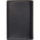 Saint Laurent Black and Gunmetal Tiny Monogramme Wallet