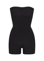 Skims Seamless Sculpt Strapless Shortie Body Black