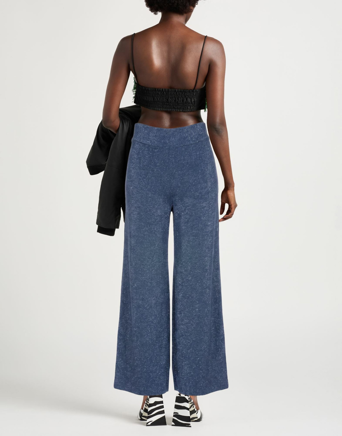 Chiara Boni La Petite Robe Womens Pants in Blue