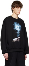 MISBHV Black Cotton Sweatshirt