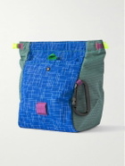 Brain Dead - Logo-Appliquéd Mesh-Trimmed Ripstop Pouch