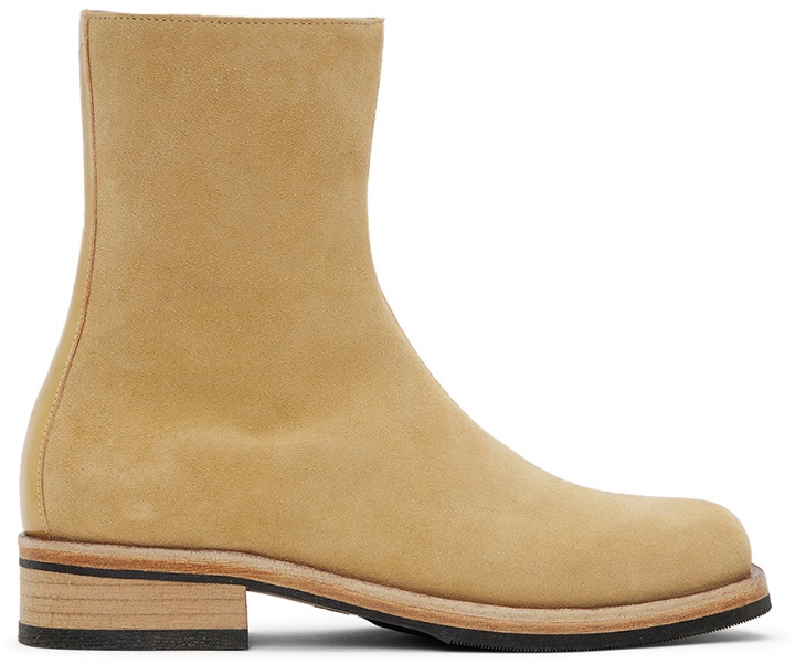Photo: Our Legacy Tan Suede Boots