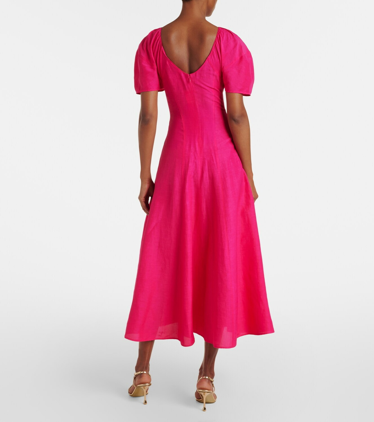 Tory Burch Balloon-sleeve maxi dress