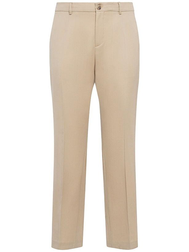 Photo: GOLDEN GOOSE - Relaxed Light Wool Straight Pants