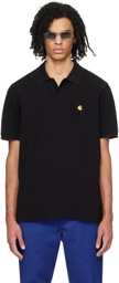 Carhartt Work In Progress Black Chase Polo