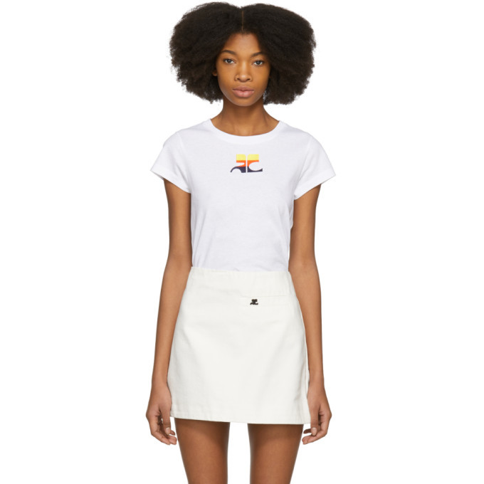Courrègesアウトレット：Tシャツ メンズ - ホワイト | GIGLIO