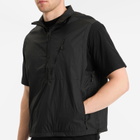 DAIWA Men's Tech Wind Shell Vest in Black