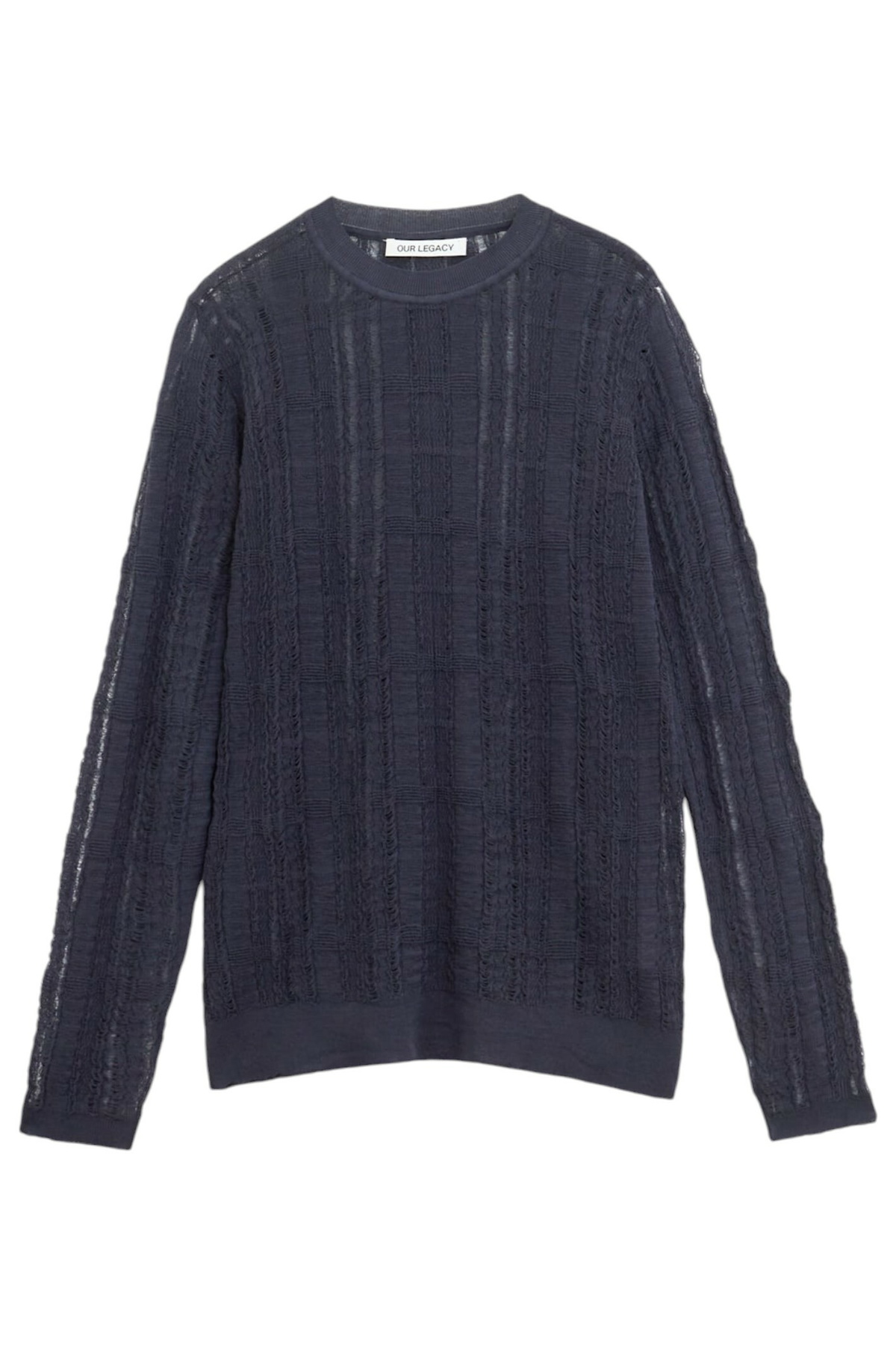 Our Legacy Evening Polo Black/Grey Zippers & Cardigans Our Our Legacy Evening Polo Black/Grey Zippers & Cardigans Our