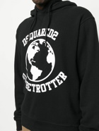 DSQUARED2 - Cotton Printed Hoodie