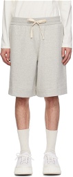 Jil Sander Gray Drawstring Shorts
