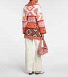 Alanui - Desert Road jacquard cotton cardigan