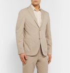 Incotex - Beige Slim-Fit Unstructured Tech-Twill Suit Jacket - Neutrals