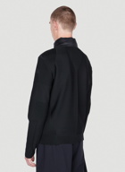 Moncler Padded Knit Jacket male Black