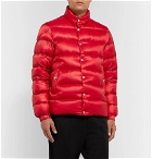 Moncler - Piriac Slim-Fit Quilted Shell Down Jacket - Red