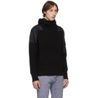 rag and bone Black Andrew Military Hoodie