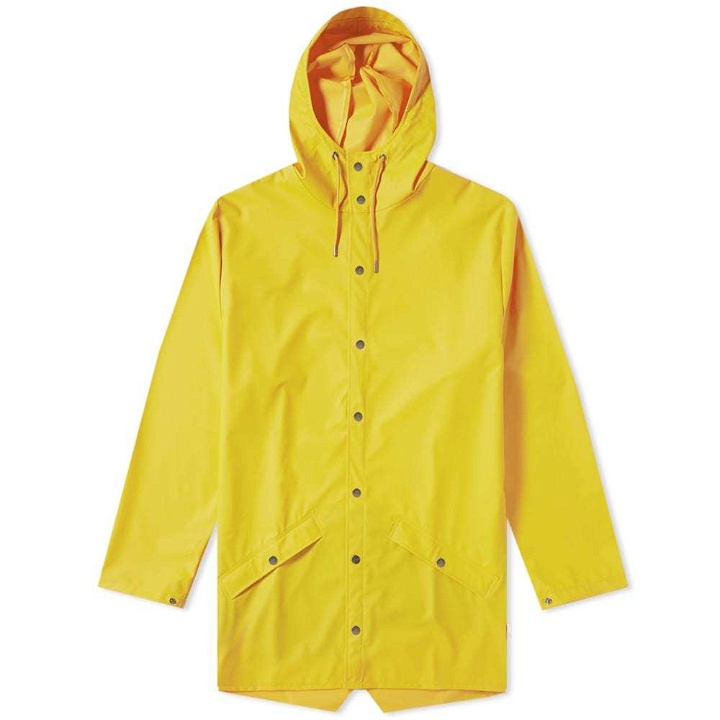 Photo: Rains Long Jacket Yellow