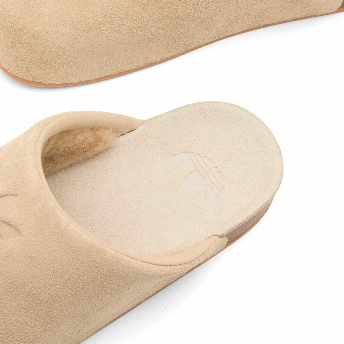Adidas Women's Adimule Slides in Magic Beige/Wonder Beige/Gum