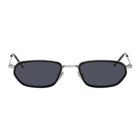 Dior Homme Silver and Black DiorShock Sunglasses