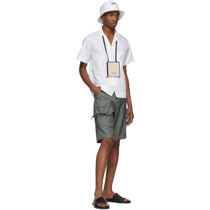 Jacquemus Beige and Black Le Gadjo Wallet Jacquemus