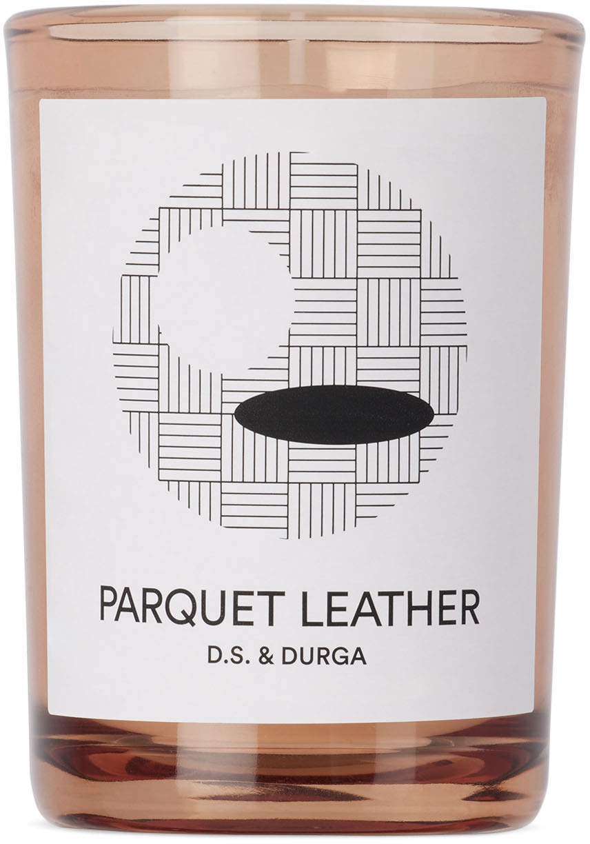 D.S. & DURGA Parquet Leather Candle